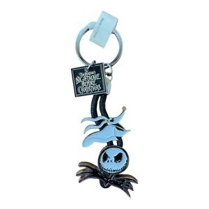 The Worlds Nightmare Before Christmas Jack Skellington Zero Keychain Charm